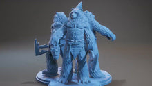 Load and play video in Gallery viewer, Werebears X3 , Resin Miniatures by Brayan Naffarate
