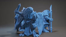 Load and play video in Gallery viewer, Aarakocra, Resin miniatures, unpainted and unassembled
