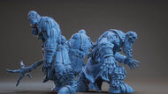 undead frost giants, Resin Miniatures by Brayan Naffarate