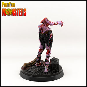 Black Collectible model half-zombie