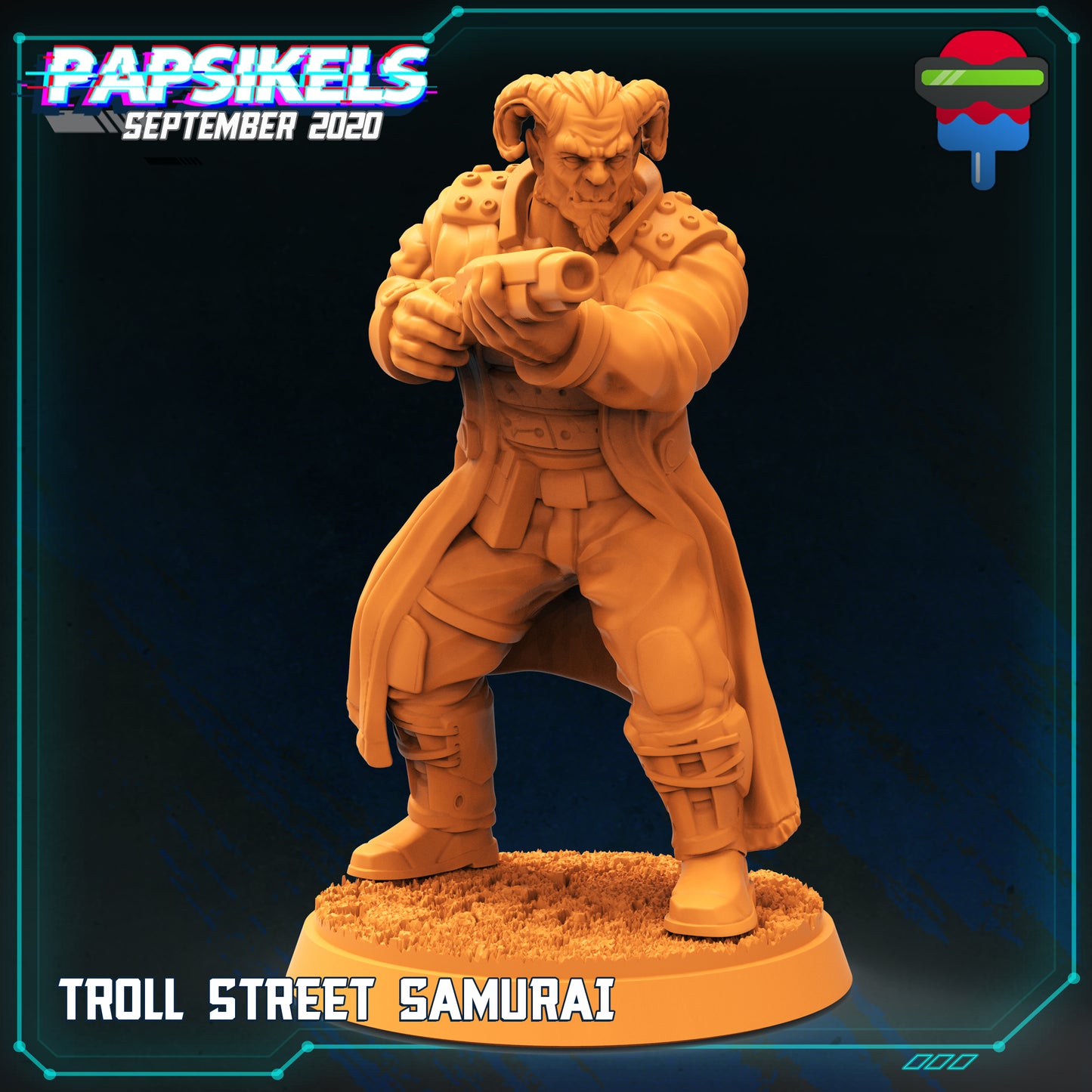 Troll Street Raiders, 3d Printed Resin Miniatures