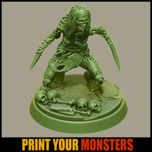Load image into Gallery viewer, Olive Drab Miniature zombie-blade-arms
