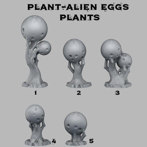 Alein Egg Plant, Resin miniatures - Ravenous Miniatures
