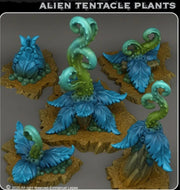 Alien Tentacle plants, Resin miniatures - Ravenous Miniatures