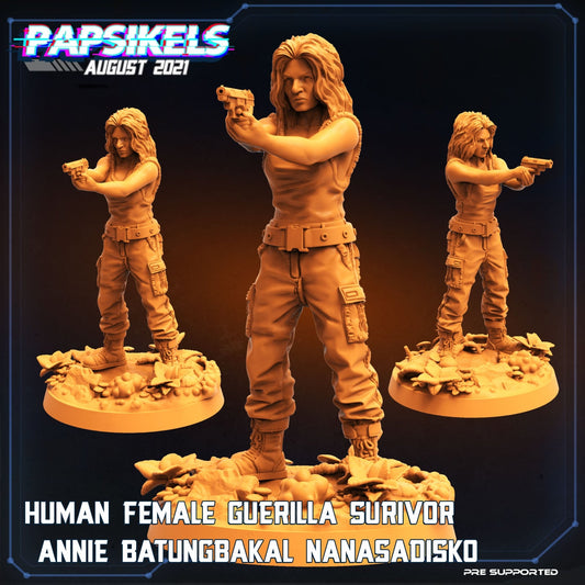 Annie Batungbakal, Resin miniatures, unpainted and unassembled - Ravenous Miniatures