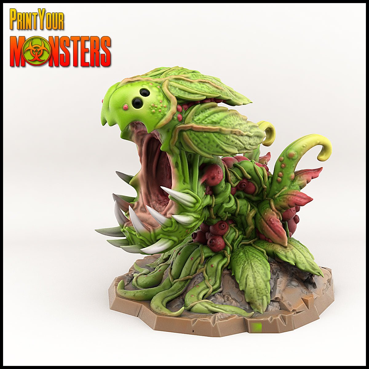 Baby Carnivorous plant , Resin miniatures 11:56 (28mm / 32mm) scale - Ravenous Miniatures