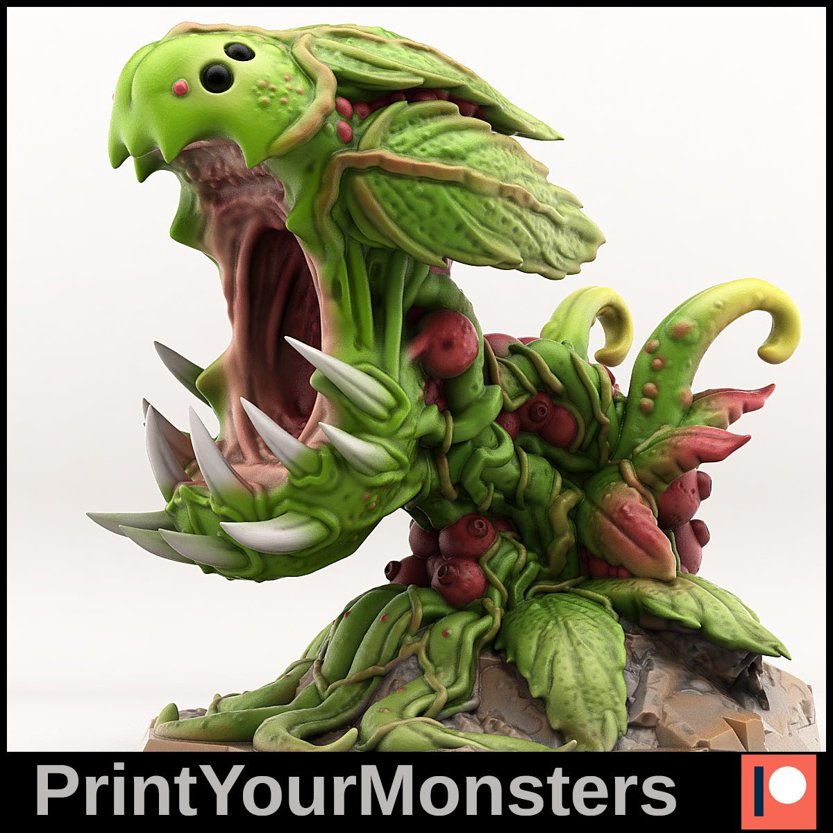 Baby Carnivorous plant , Resin miniatures 11:56 (28mm / 32mm) scale - Ravenous Miniatures
