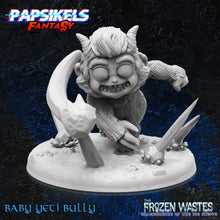 Load image into Gallery viewer, baby-yeti, Resin miniatures 11:56 (28mm / 32mm) scale - Ravenous Miniatures
