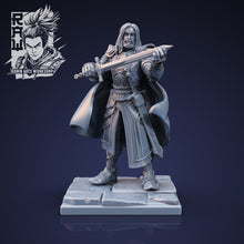 Load image into Gallery viewer, Baldur the fighter, Resin miniatures 11:56 (28mm / 32mm) scale - Ravenous Miniatures
