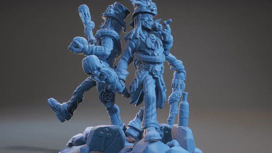 Baron Samedi, Resin miniature Unpainted, unassembled