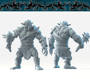 Bugbear X3, Resin miniatures 11:56 (28mm / 34mm) scale - Ravenous Miniatures
