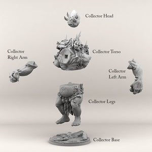 Cadaver Collector, Resin miniatures 11:56 (28mm / 32mm) scale - Ravenous Miniatures