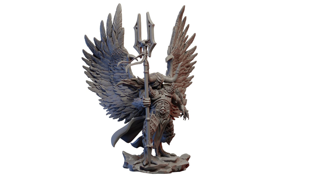 Chaos prince Magno, Resin miniatures 11:56 (28mm / 32mm) scale - Ravenous Miniatures