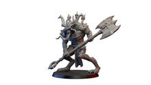Load image into Gallery viewer, Chaos warriors, Resin miniatures 11:56 (28mm / 32mm) scale - Ravenous Miniatures
