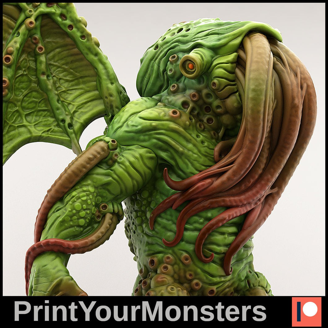 chtulhu, Resin miniatures 11:56 (28mm / 32mm) scale - Ravenous Miniatures