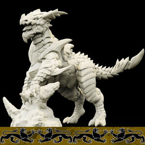 Cidraen(Earth Dragon), Resin miniatures 11:56 (28mm / 34mm) scale - Ravenous Miniatures