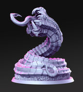 Claw Worm, Resin miniatures 11:56 (28mm / 32mm) scale - Ravenous Miniatures