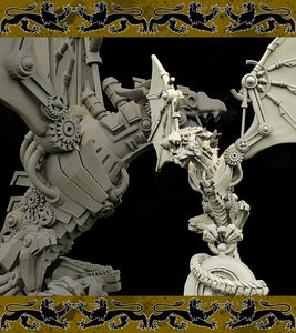 Clockwork_Dragon, Resin miniatures 11:56 (28mm / 34mm) scale - Ravenous Miniatures