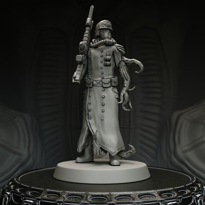 Conscript corrupted, Resin miniatures 11:56 (28mm / 32mm) scale - Ravenous Miniatures