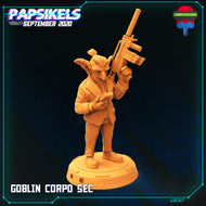 Corpo Goblin SEC, 32mm Scale 3d Printed Resin Miniatures - Ravenous Miniatures