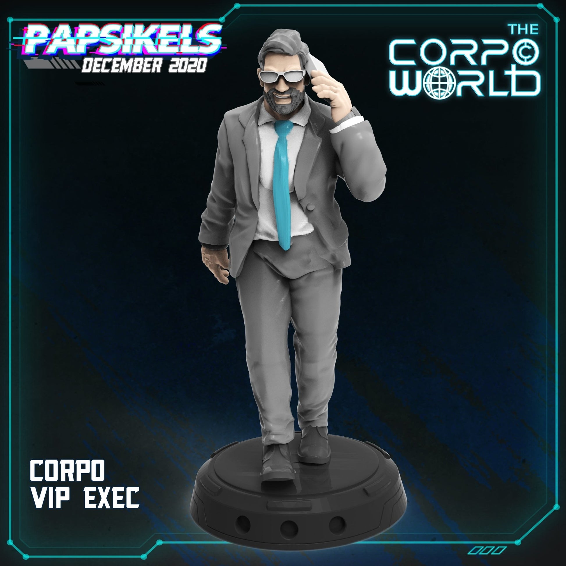 Corpo VIP, 32mm Scale 3d Printed Resin Miniatures - Ravenous Miniatures