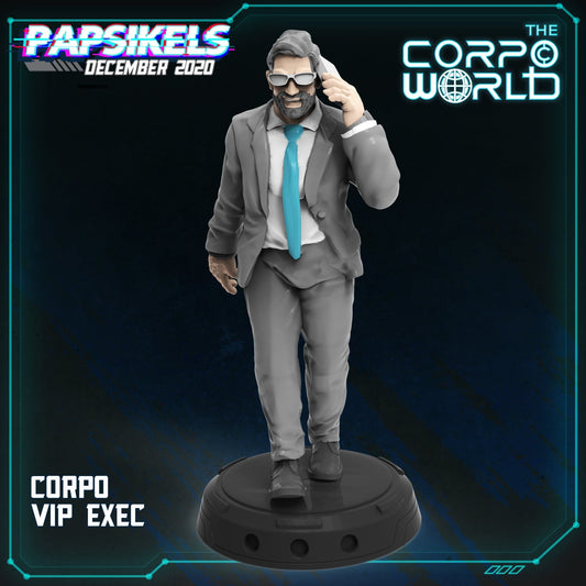 Corpo VIP, 32mm Scale 3d Printed Resin Miniatures - Ravenous Miniatures