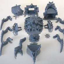 Загрузить изображение в средство просмотра галереи, Crab Pirate ship (100mm), (28/32mm) resin miniatures for TTRPG and wargames - Ravenous Miniatures
