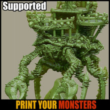 Load image into Gallery viewer, Crab Pirate ship (100mm), (28/32mm) resin miniatures for TTRPG and wargames - Ravenous Miniatures
