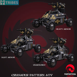Crusader ATV, Unpainted Resin Miniature Models. - Ravenous Miniatures