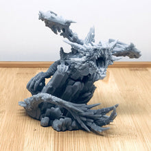Load image into Gallery viewer, Crystal dragon (60mm), (28/32mm) resin miniatures for TTRPG and wargames - Ravenous Miniatures
