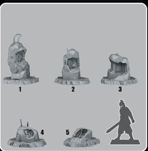 Load image into Gallery viewer, Cyber stones, (28/32mm) resin miniatures for TTRPG and wargames - Ravenous Miniatures
