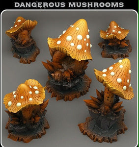 Dangerous Mushroom, (28/32mm) resin miniatures for TTRPG and wargames - Ravenous Miniatures