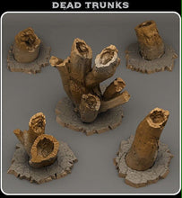 Load image into Gallery viewer, Dead Trunks, (28/32mm) resin miniatures for TTRPG and wargames - Ravenous Miniatures

