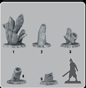 Dead Trunks, (28/32mm) resin miniatures for TTRPG and wargames - Ravenous Miniatures