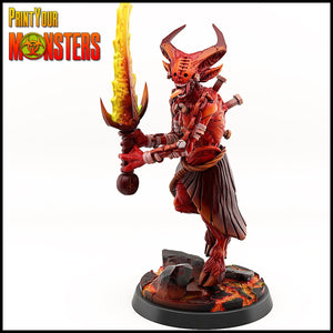 Demon Chief, (28/32mm) resin miniatures for TTRPG and wargames - Ravenous Miniatures