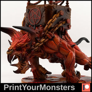 Demon pack (28-50mm), (28/32mm) resin miniatures for TTRPG and wargames - Ravenous Miniatures