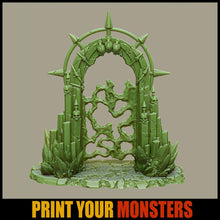 Cargar imagen en el visor de la galería, Demon portal, (28/32mm) resin miniatures for TTRPG and wargames - Ravenous Miniatures
