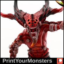 Load image into Gallery viewer, Demon Ragger, 28/32mm resin miniatures for TTRPG, wargames and painting - Ravenous Miniatures

