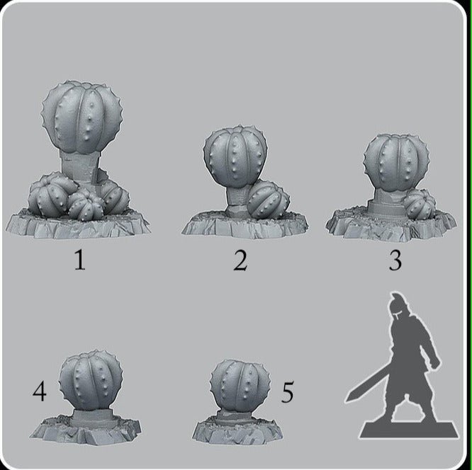Demonic Pumpkin, 28/32mm resin miniatures for TTRPG and wargames - Ravenous Miniatures