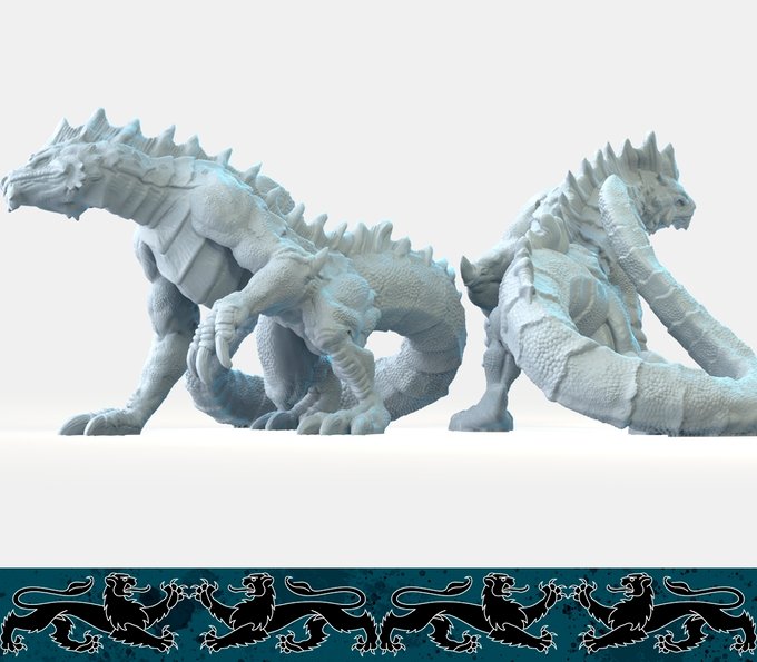 Drake, Resin miniatures 11:56 (28mm / 34mm) scale - Ravenous Miniatures