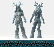 Dryads, Resin miniatures 11:56 (28mm / 34mm) scale - Ravenous Miniatures