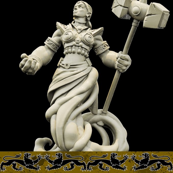 EarthGenie, Resin miniatures 11:56 (28mm / 34mm) scale - Ravenous Miniatures