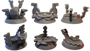 Elda bases, Resin miniatures 11:56 (28mm / 32mm) scale - Ravenous Miniatures