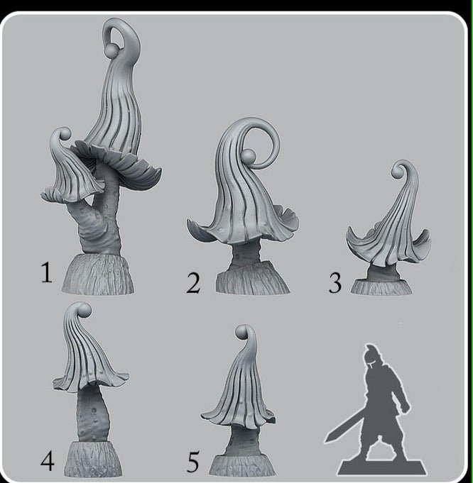 Enchanted mushroom, 28/32mm resin miniatures for TTRPG and wargames - Ravenous Miniatures