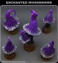 Load image into Gallery viewer, Enchanted mushroom, 28/32mm resin miniatures for TTRPG and wargames - Ravenous Miniatures
