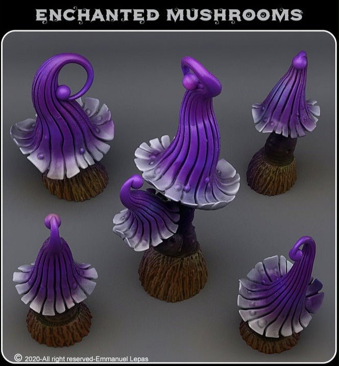 Enchanted mushroom, 28/32mm resin miniatures for TTRPG and wargames - Ravenous Miniatures
