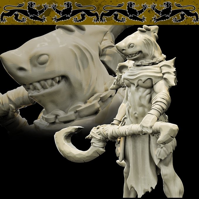 Ephyra, Resin miniatures 11:56 (28mm / 34mm) scale - Ravenous Miniatures
