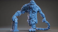Load and play video in Gallery viewer, FleshGolem, Resin miniatures 11:56 (28mm / 34mm) scale
