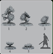 Load image into Gallery viewer, Fairy sunflower, 28/32mm resin miniatures for TTRPG and wargames - Ravenous Miniatures
