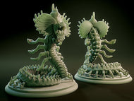 Fire worm, Resin miniatures 11:56 (28mm / 34mm) scale - Ravenous Miniatures